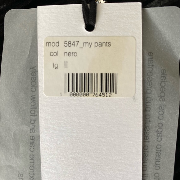 Forte Forte Pleated Velveted Jogger Pants Black - Picture 9 of 9